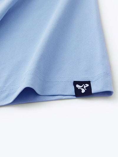 Hidden Zip Pocket Performance Polo-SKYWAY BLUE