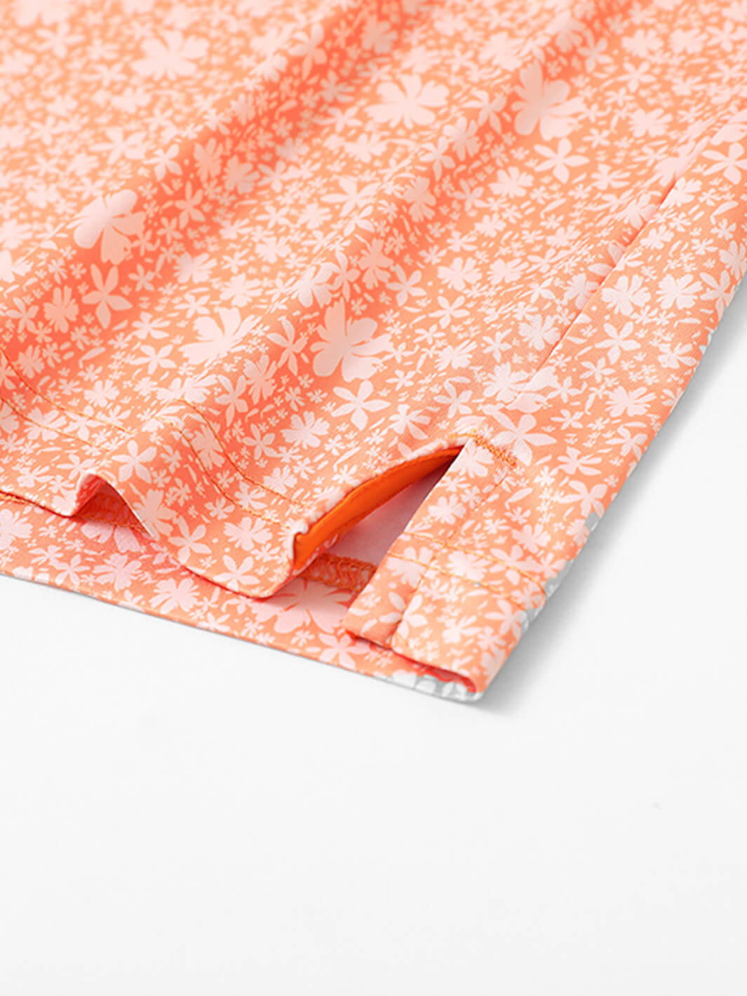 Men's Print Performance Polo-PEACH PRTAL STEP