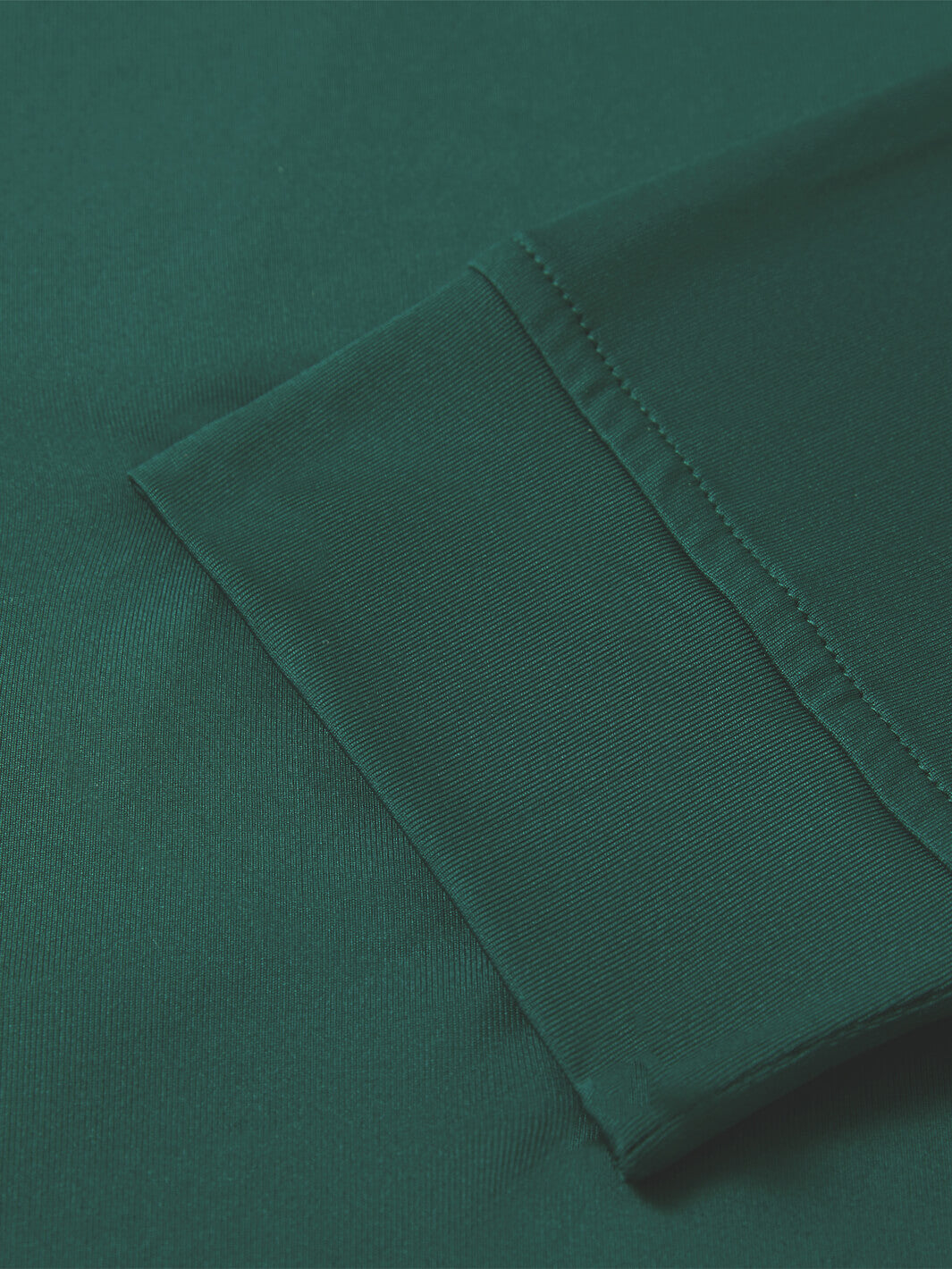 Designed Collared Long Sleeve Golf Shirt For Men-Nordic Pine Green