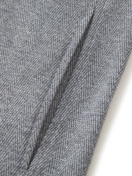 Herringbone Performance Golf Hoodie For Men-Dark Gray