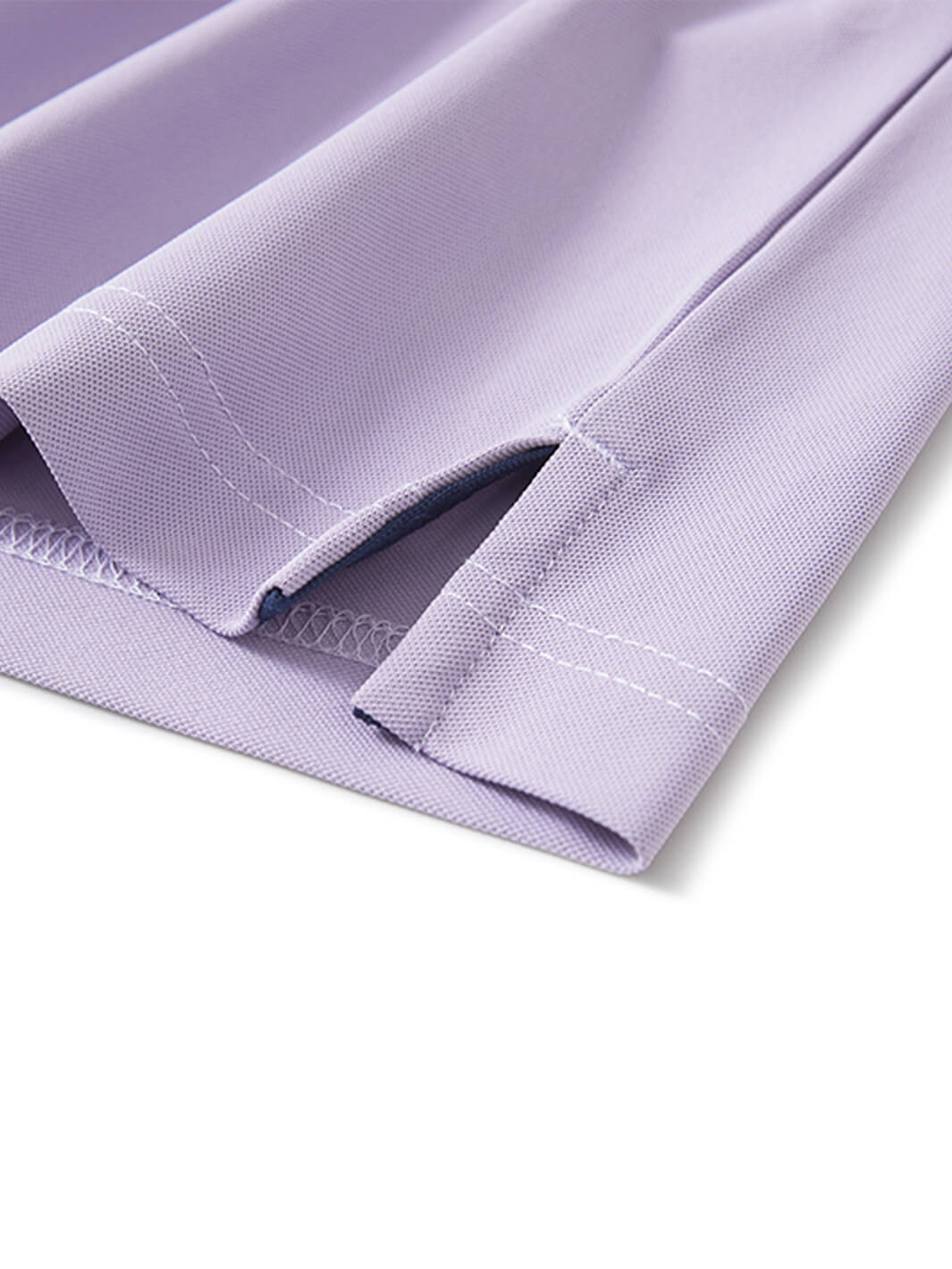 Tech Pique Performance Golf Shirt For Men-Lavender