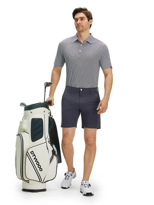 DTWOOO | Water Resistant Short [7.5"]-Black | Men's Shorts