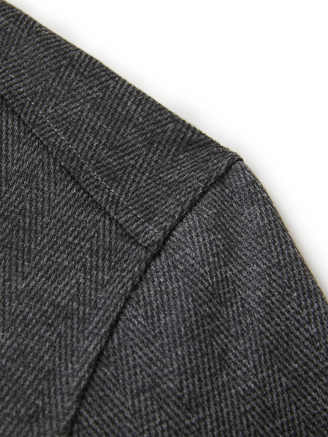 Herringbone Performance Golf Quarter Zip For Men-Black