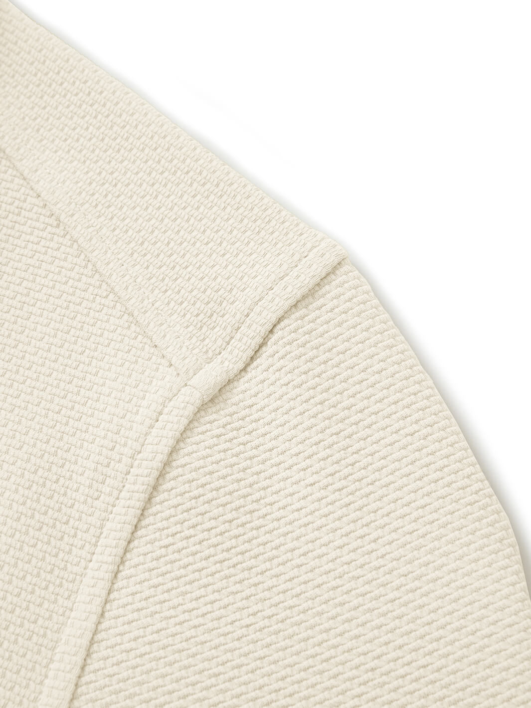 Jacquard Performance Golf Quarter Zip For Men-Apricot