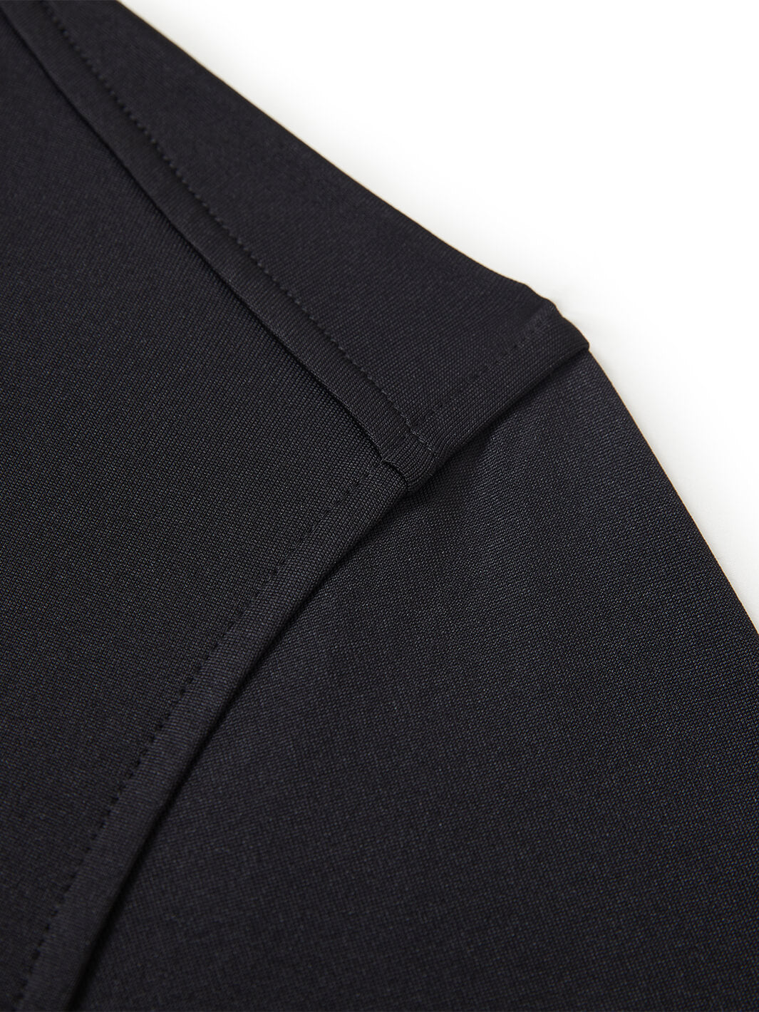 Solid Performance Fleece Golf Quarter Zip For Men-Meteorite