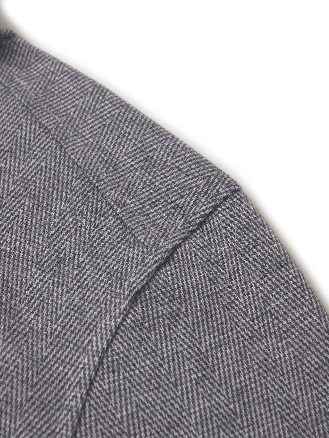 Herringbone Performance Golf Quarter Zip For Men-Mocha