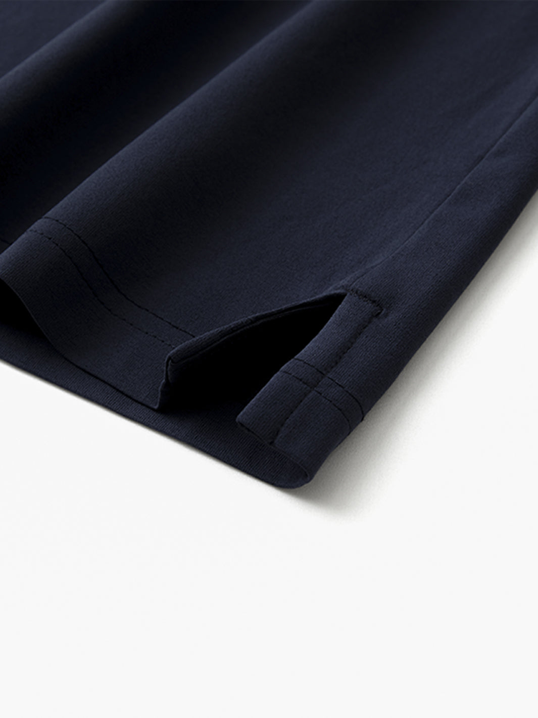 Hidden Zip Pocket Performance Polo-NAVY