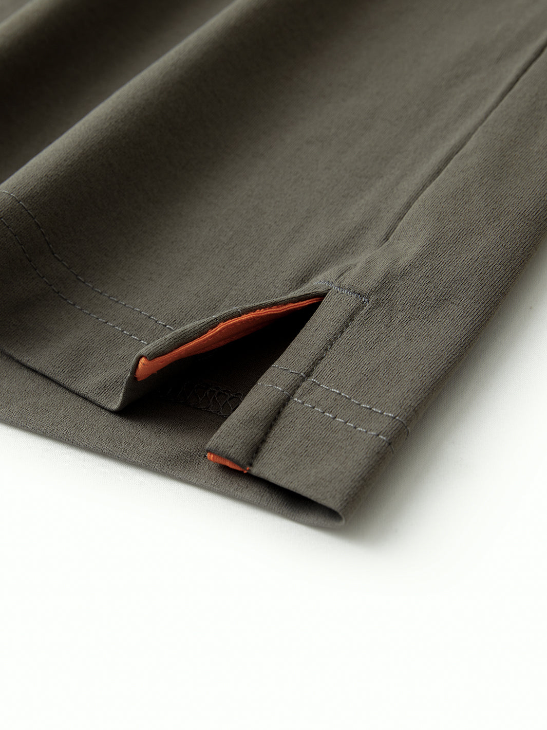 Hidden Zip Pocket Performance Polo-TAUPE