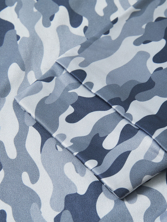 Print Performance Fleece Golf Hoodie For Men-Camouflage