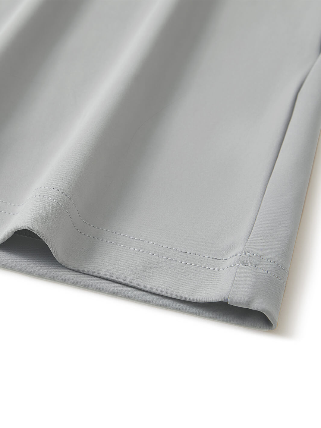 Solid Performance Golf Quarter Zip For Men-Light Grey
