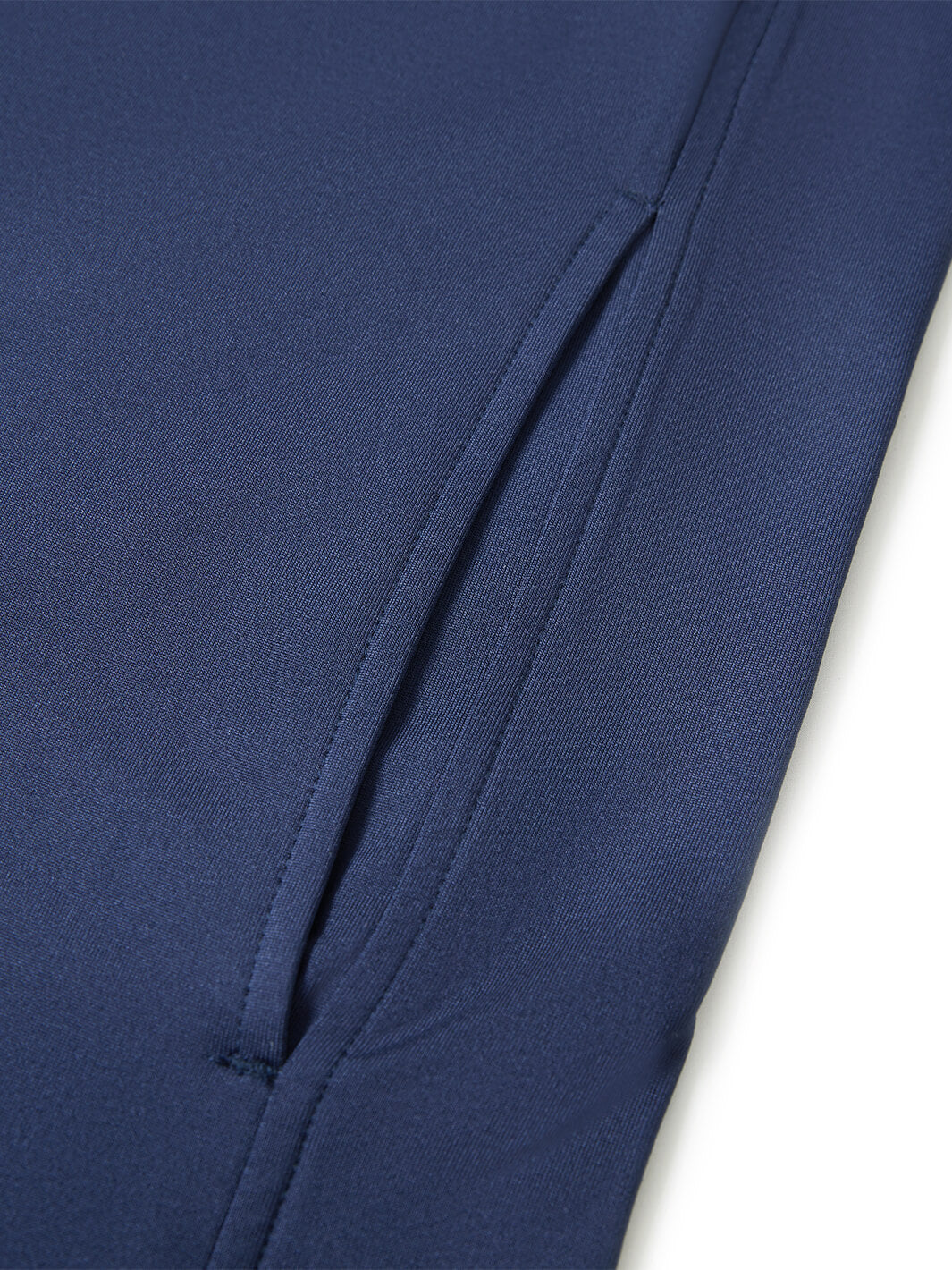 Solid Performance Fleece Golf Hoodie For Men-Naval Academy