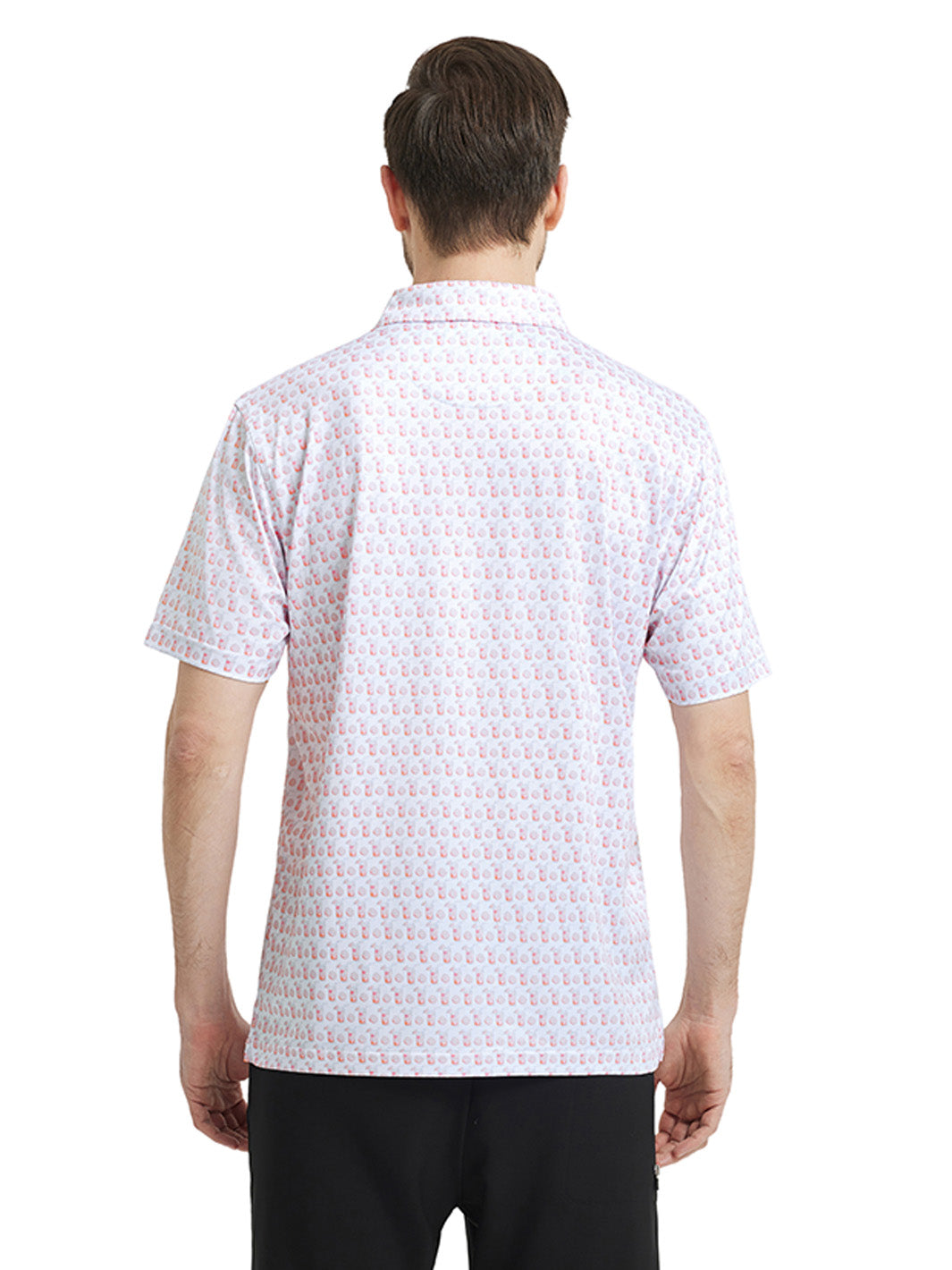 Men's Print Performance Polo-PALOMA