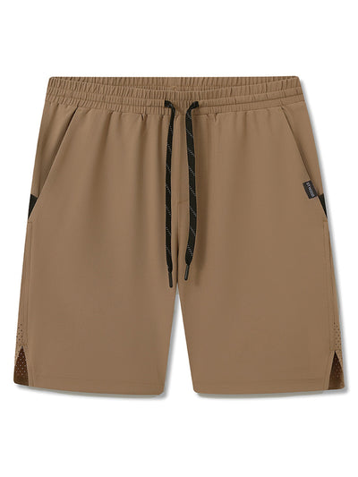 Gym Short [7.5"]-DARK KHAKI