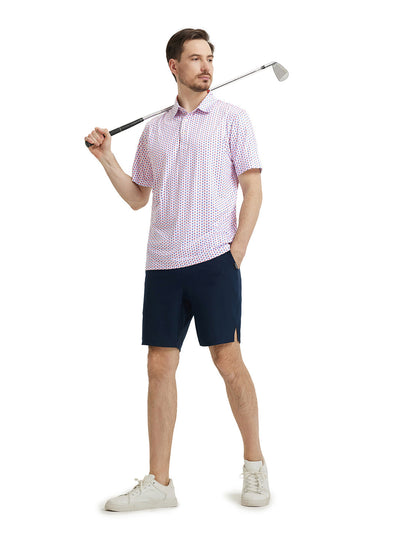 Men's Print Performance Polo-GOBLET