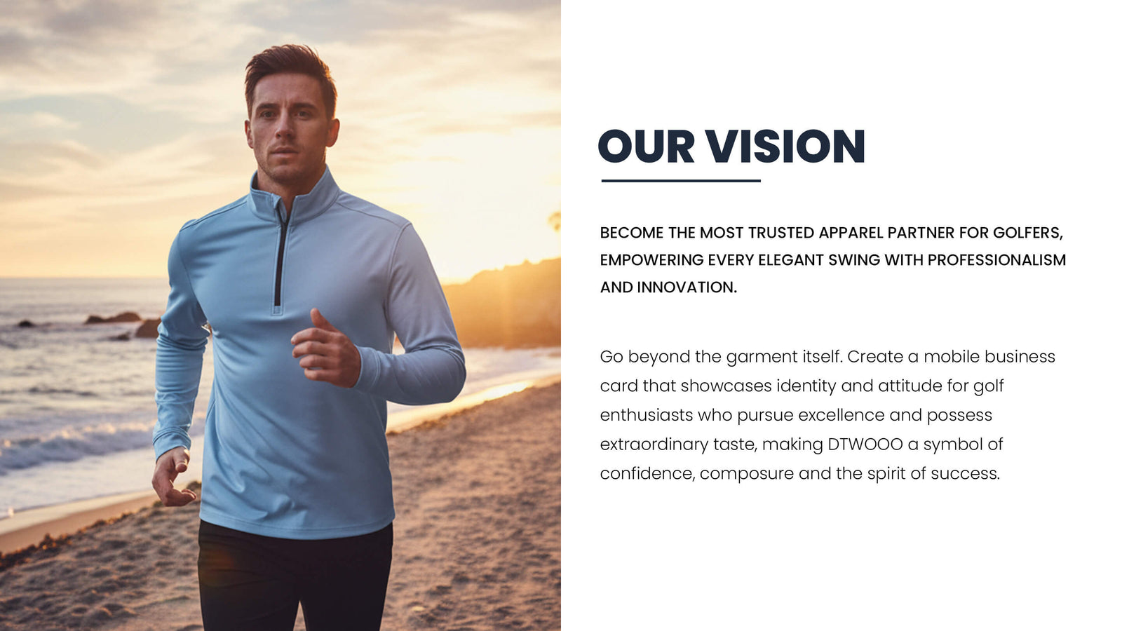 About Us - DTWOOO | Performance Golf Apparel