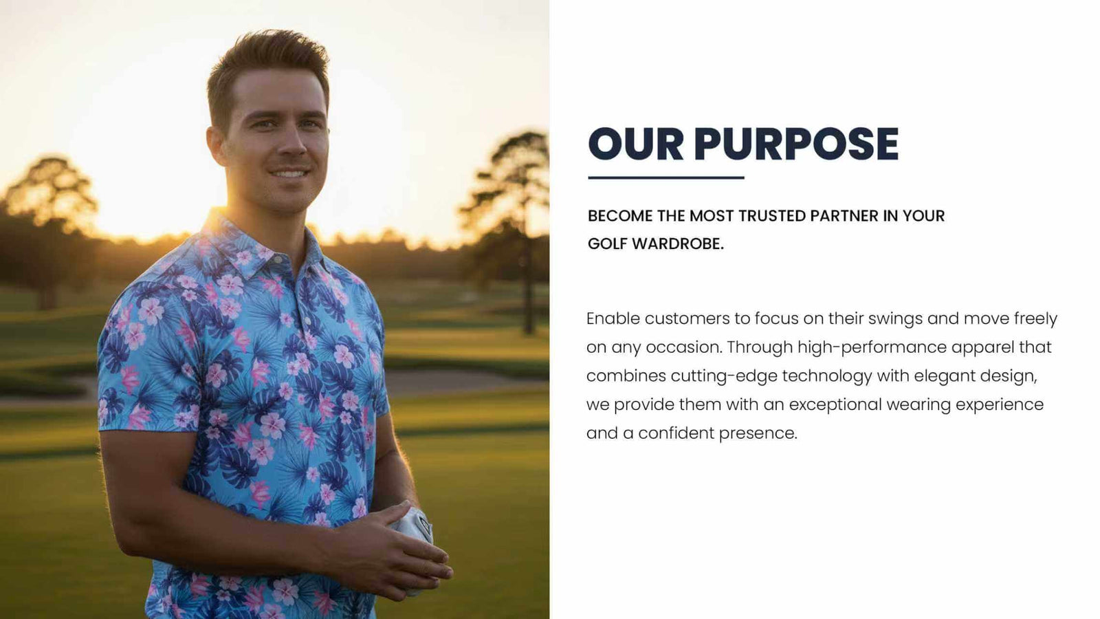 About Us - DTWOOO | Performance Golf Apparel