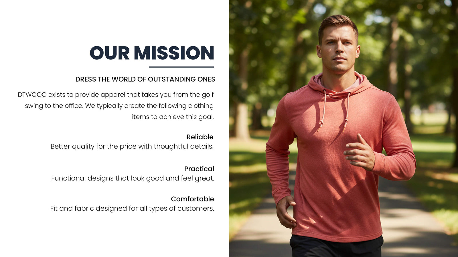 About Us - DTWOOO | Performance Golf Apparel